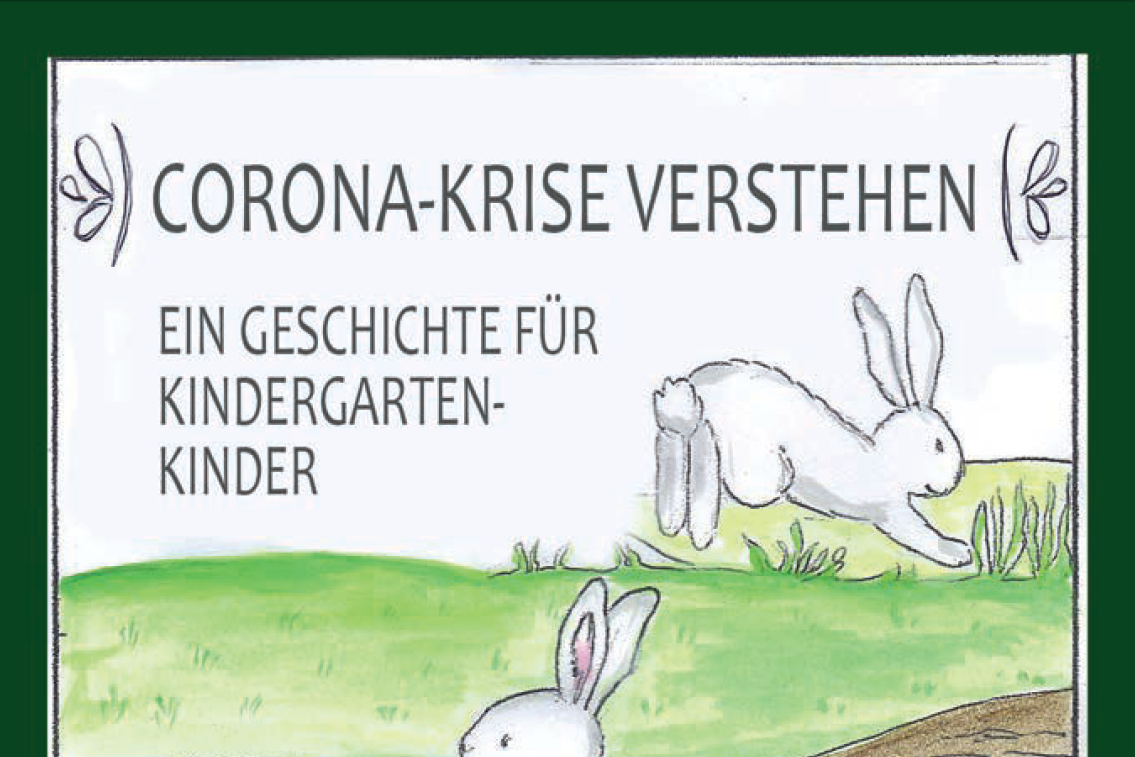 Coverbild des Kinderbuchs "Coronakrise verstehen"