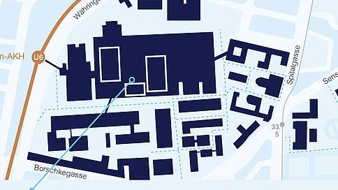 Lageplan Frauenheilkunde